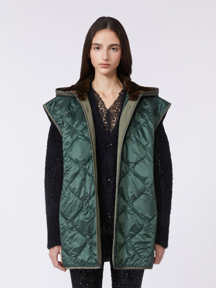 parka en toile déperlante - kaki