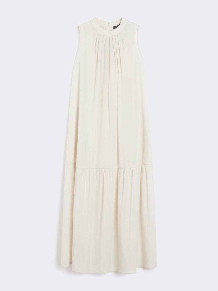 robe en toile de coton mélangé - sable