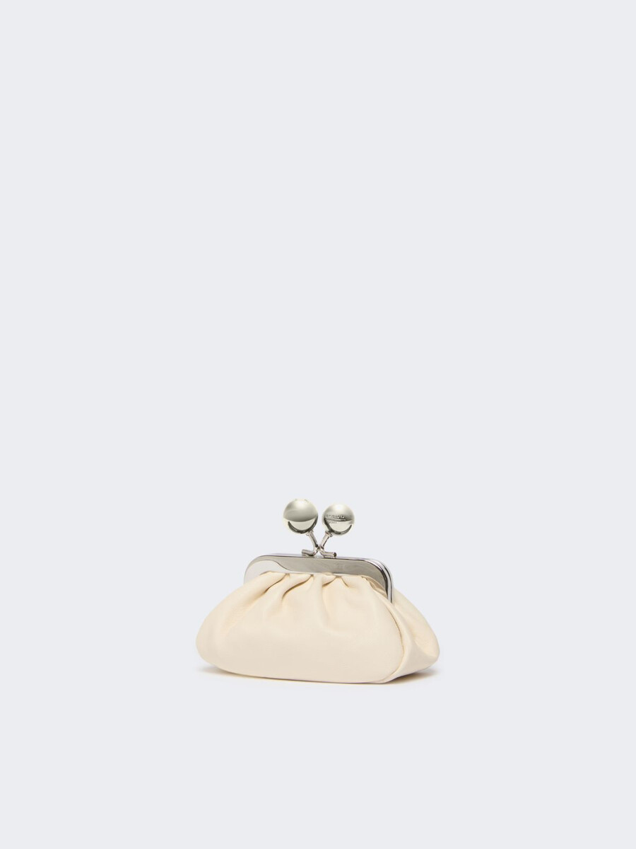 sac à pasticcino en peau de mouton - ivoire