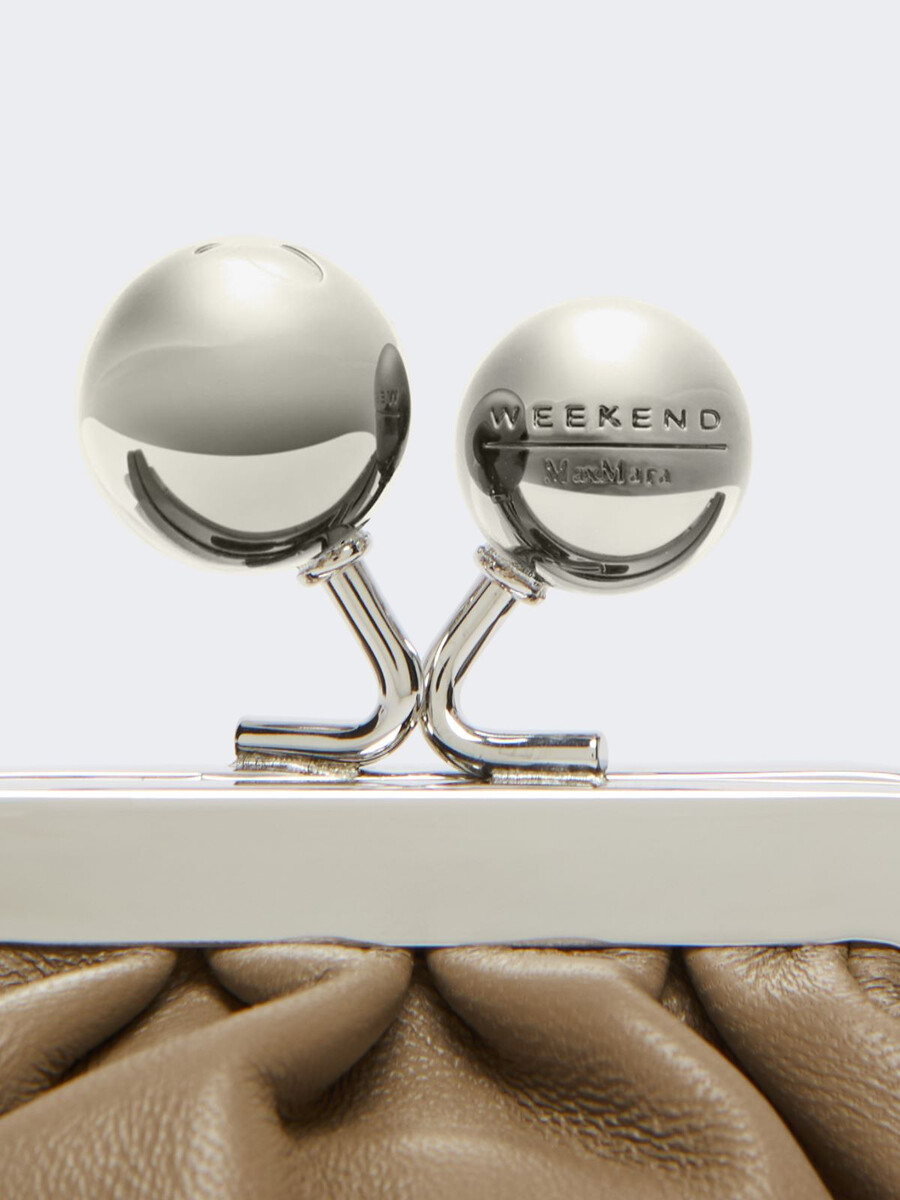 sac à pasticcino en peau de mouton - turtledove