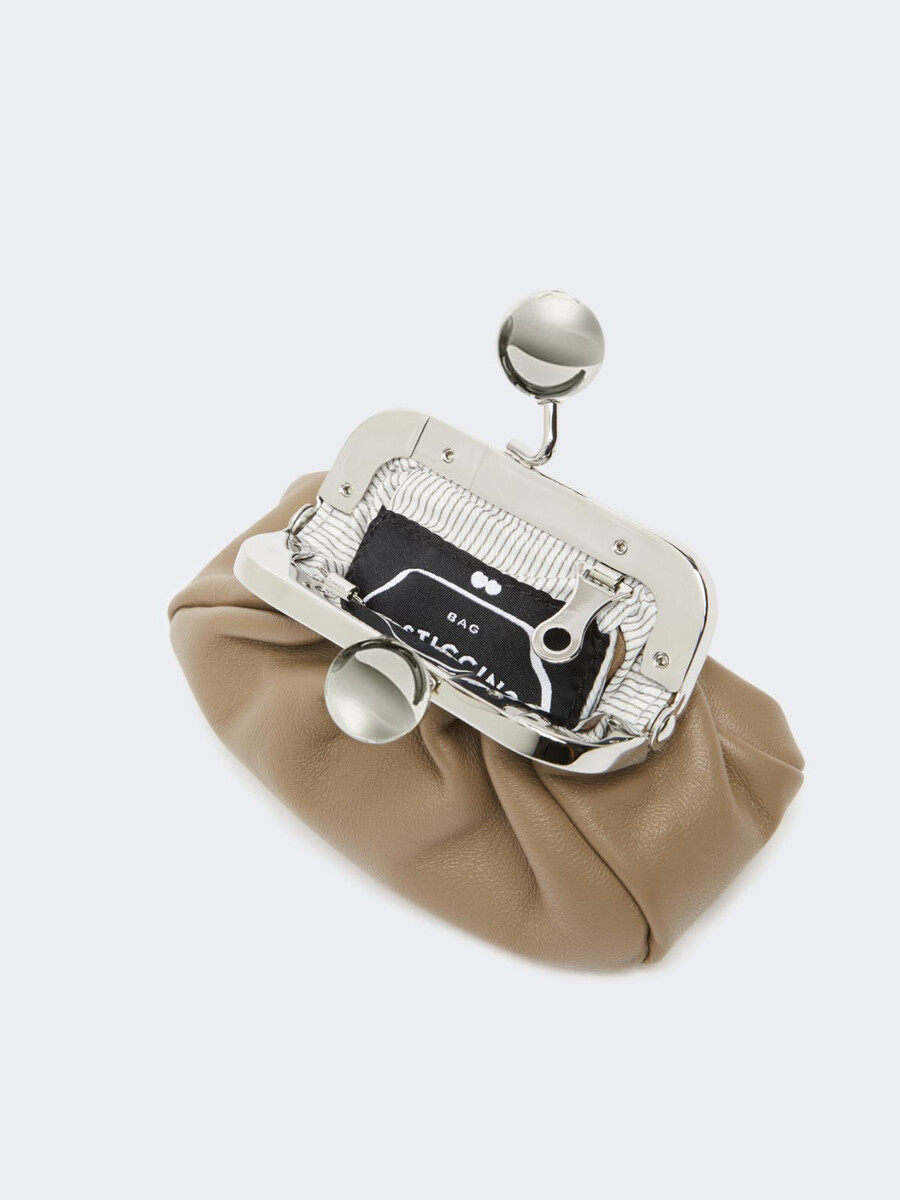 sac à pasticcino en peau de mouton - turtledove