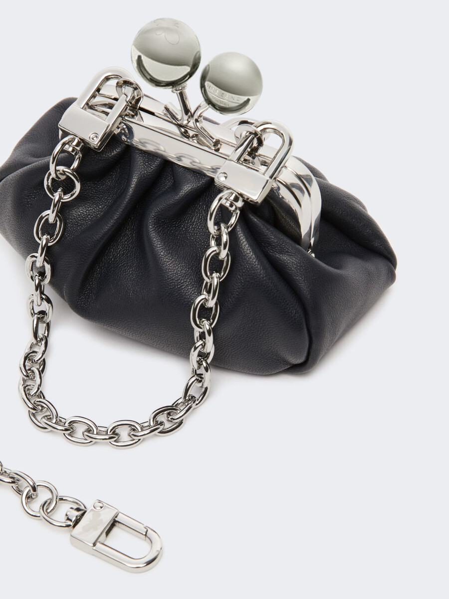 sac pasticcino en peau de mouton - ultramarine