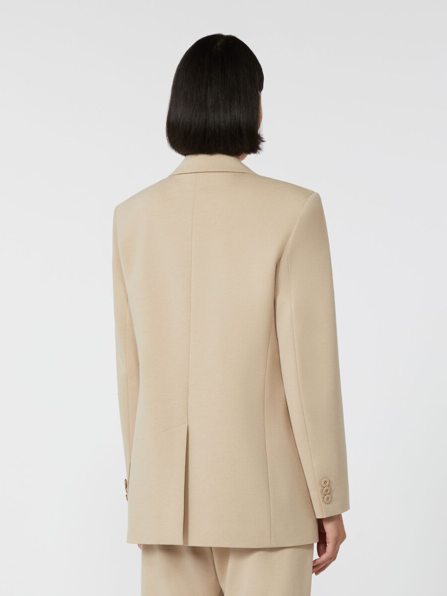 blazer en jersey milano - beige