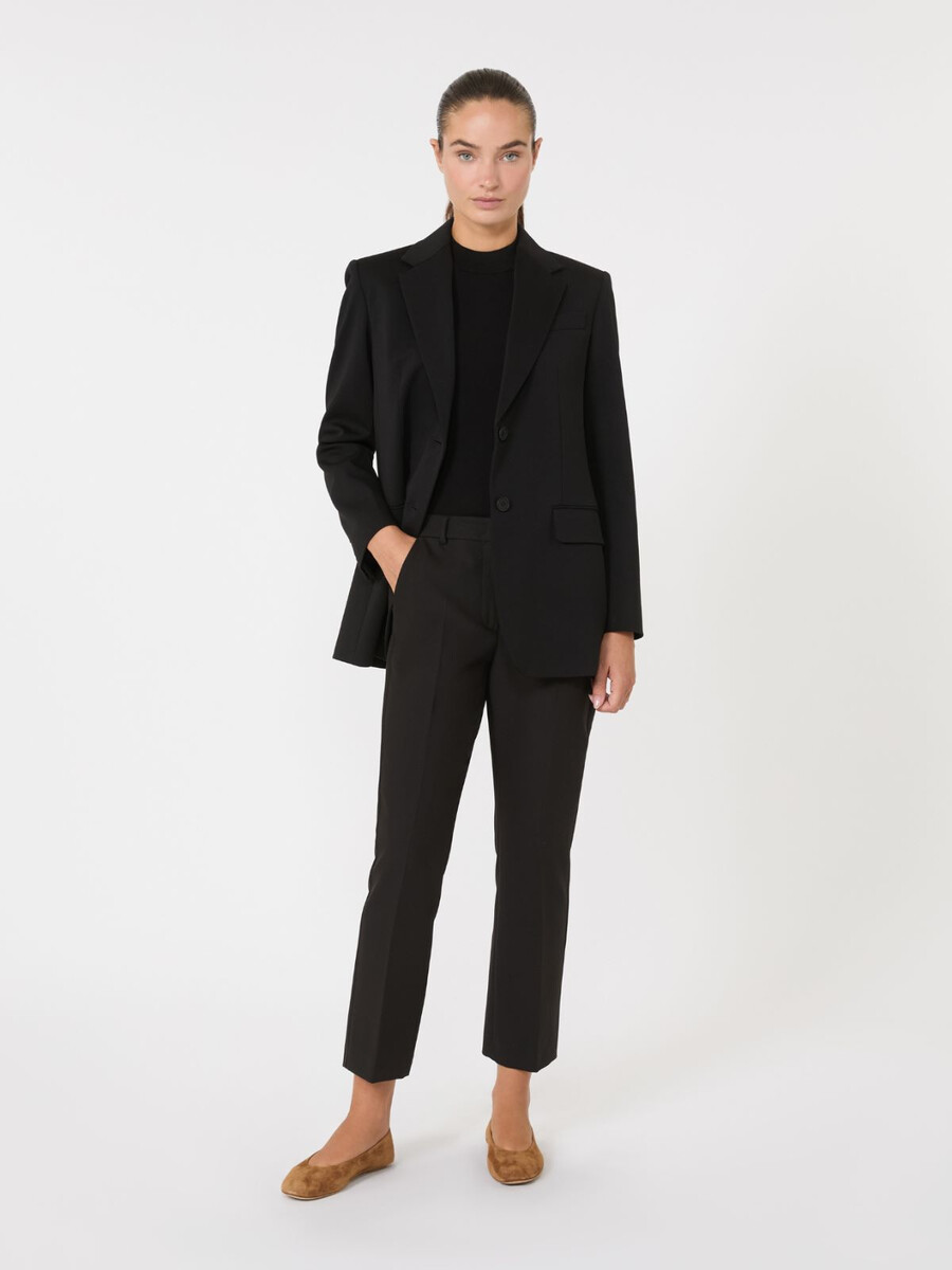 blazer en jersey milano - noir