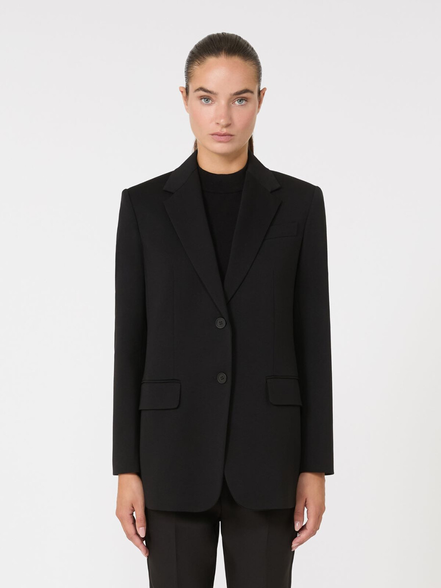 blazer en jersey milano - noir