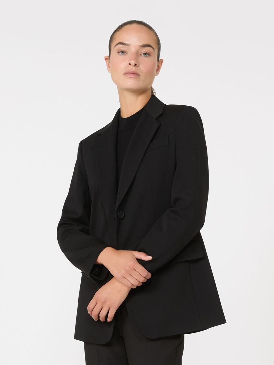 blazer en jersey milano - noir