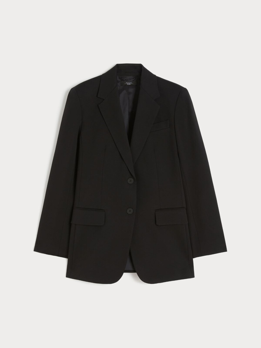 blazer en jersey milano - noir