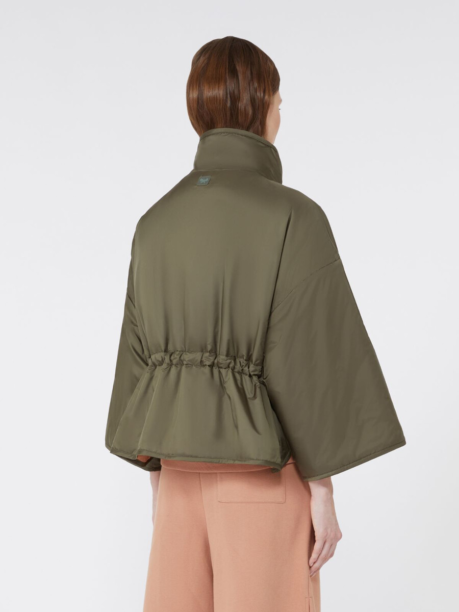 veste réversible en toile déperlante - kaki