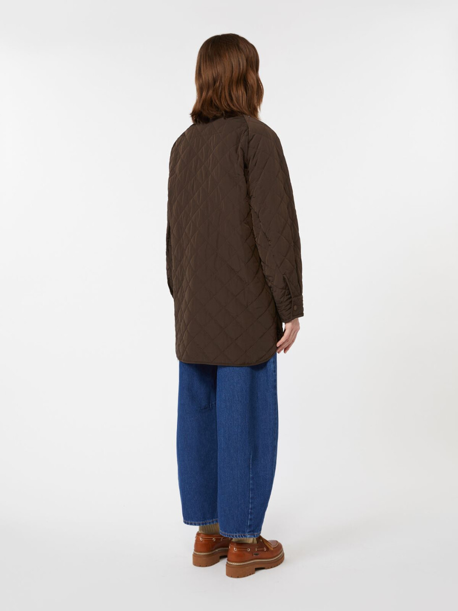 veste en taffetas déperlant - chocolat