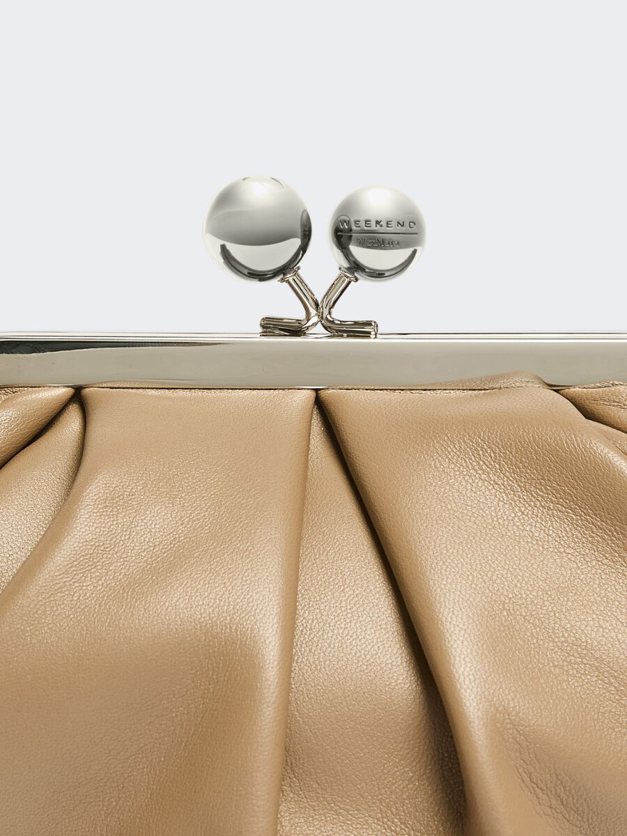 petit sac à pasticcino en peau de mouton - turtledove