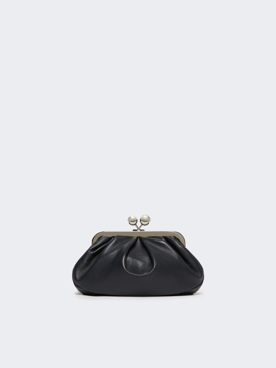 petit sac à pasticcino en peau de mouton - ultramarine