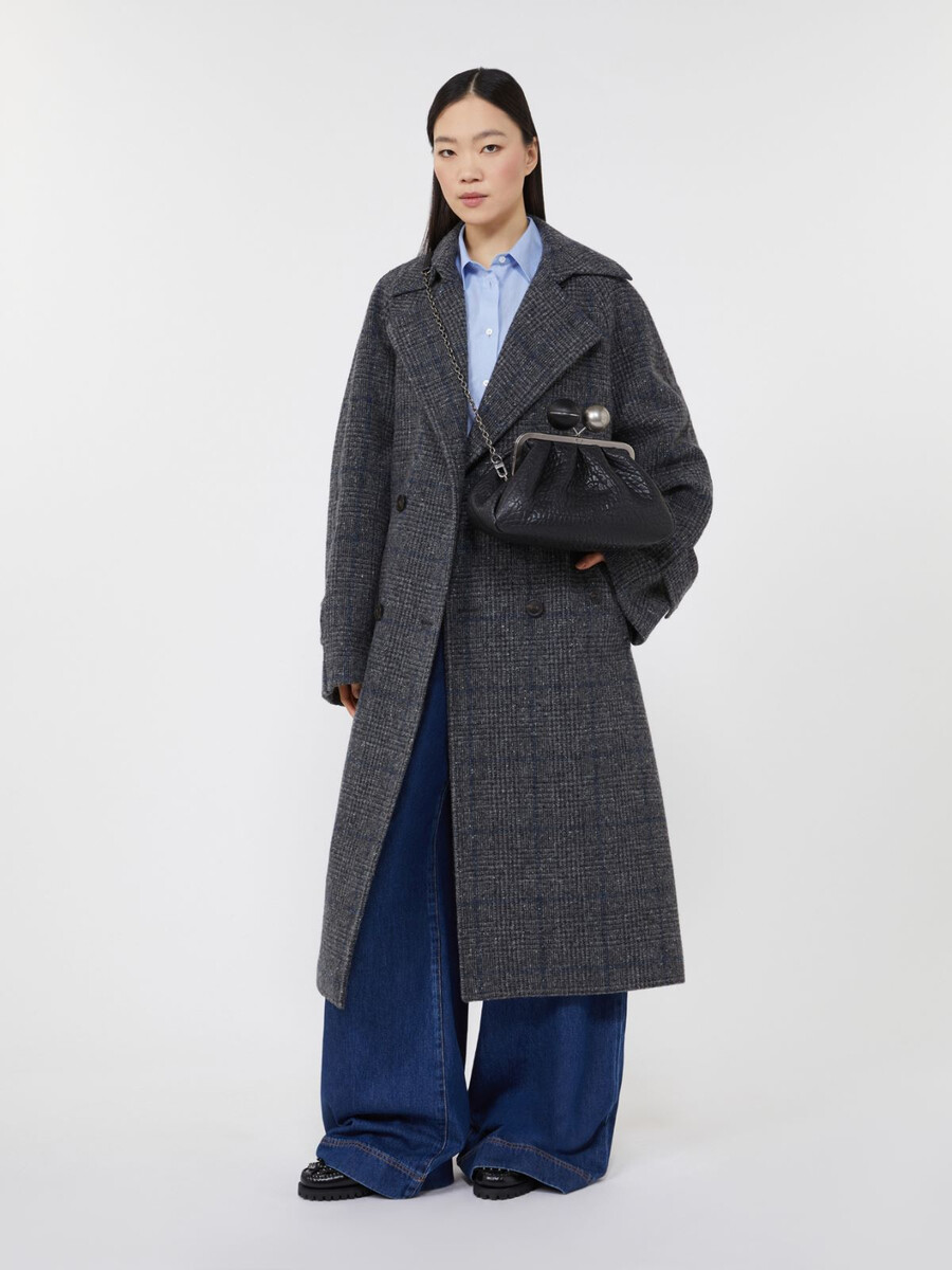 sac pasticcino moyen en cuir nappa - noir