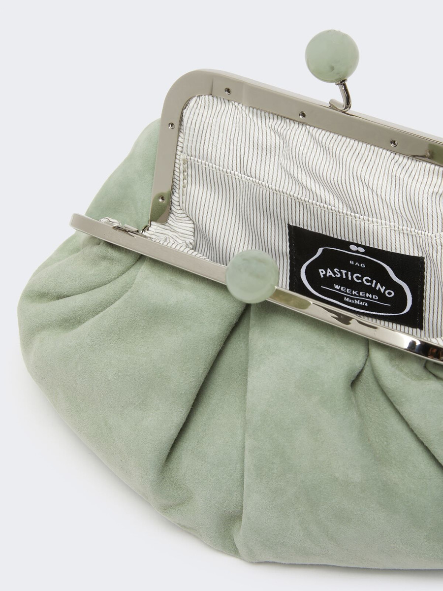 petit sac pasticcino en suède - vert