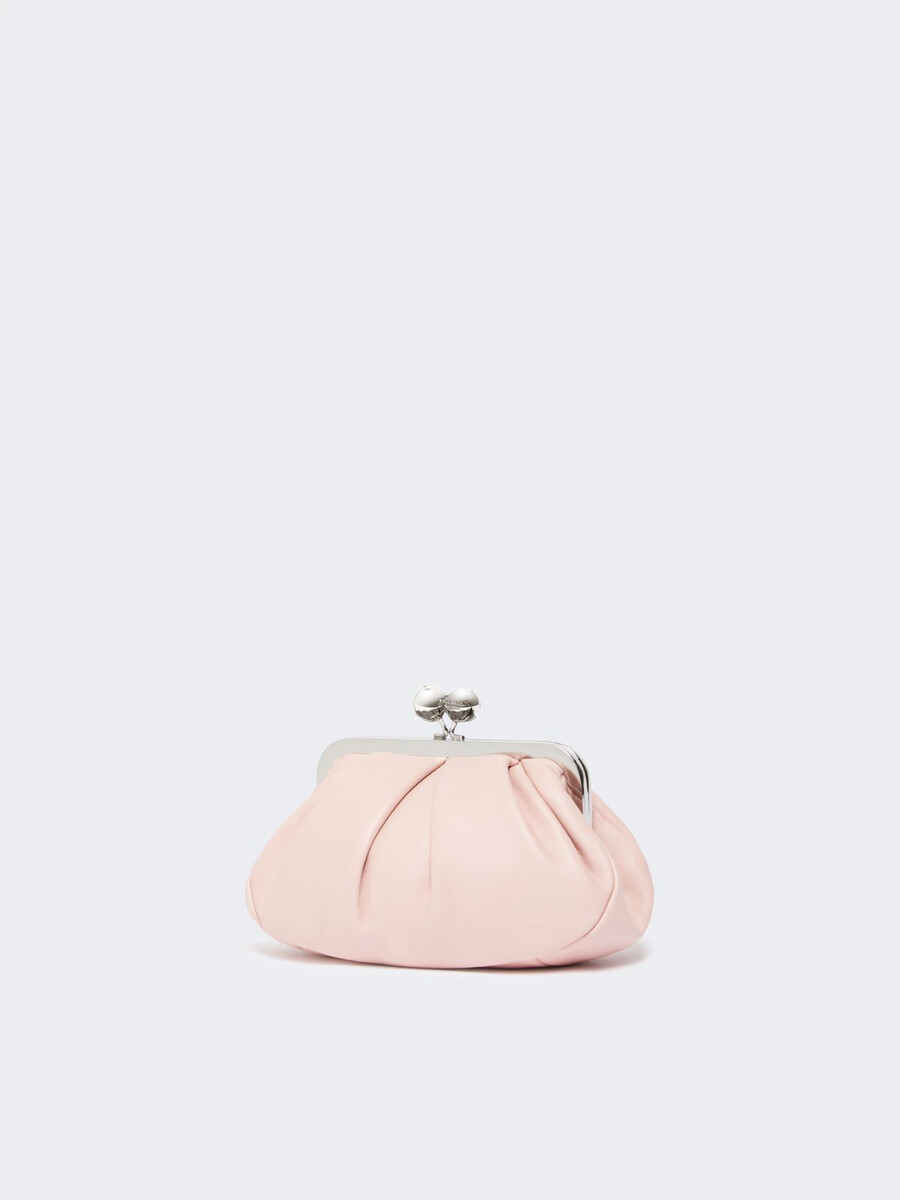 petit sac à pasticino en peau de mouton - rose