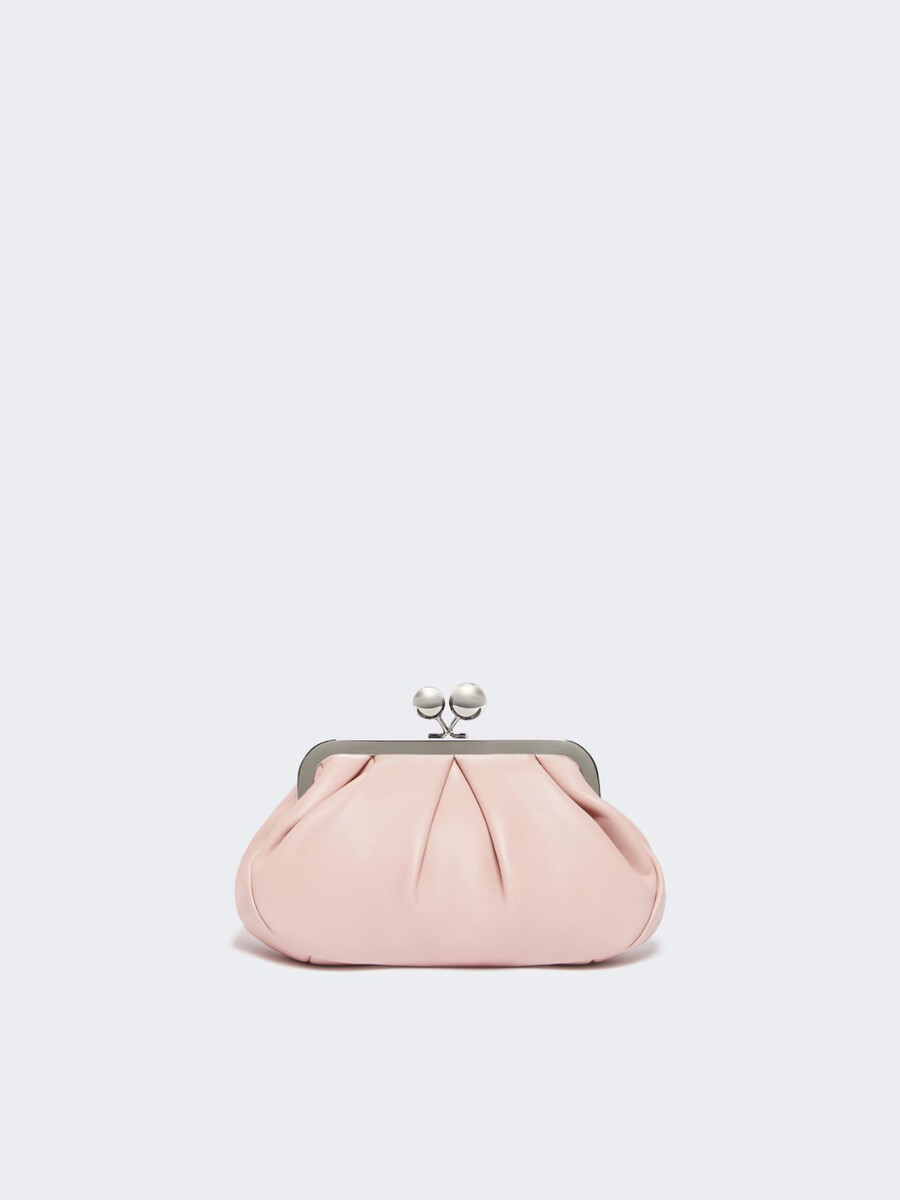 petit sac à pasticino en peau de mouton - rose