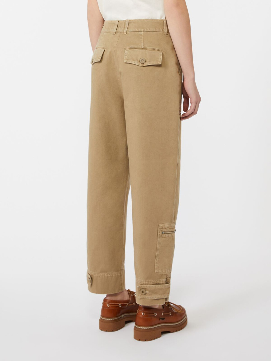 pantalon en satin de coton - dÉsert