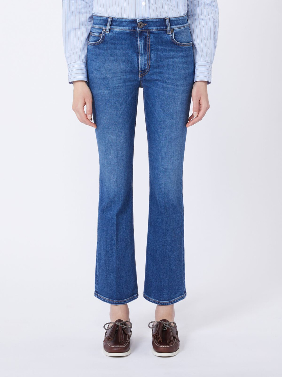 jean skinny en denim super stretch - marine