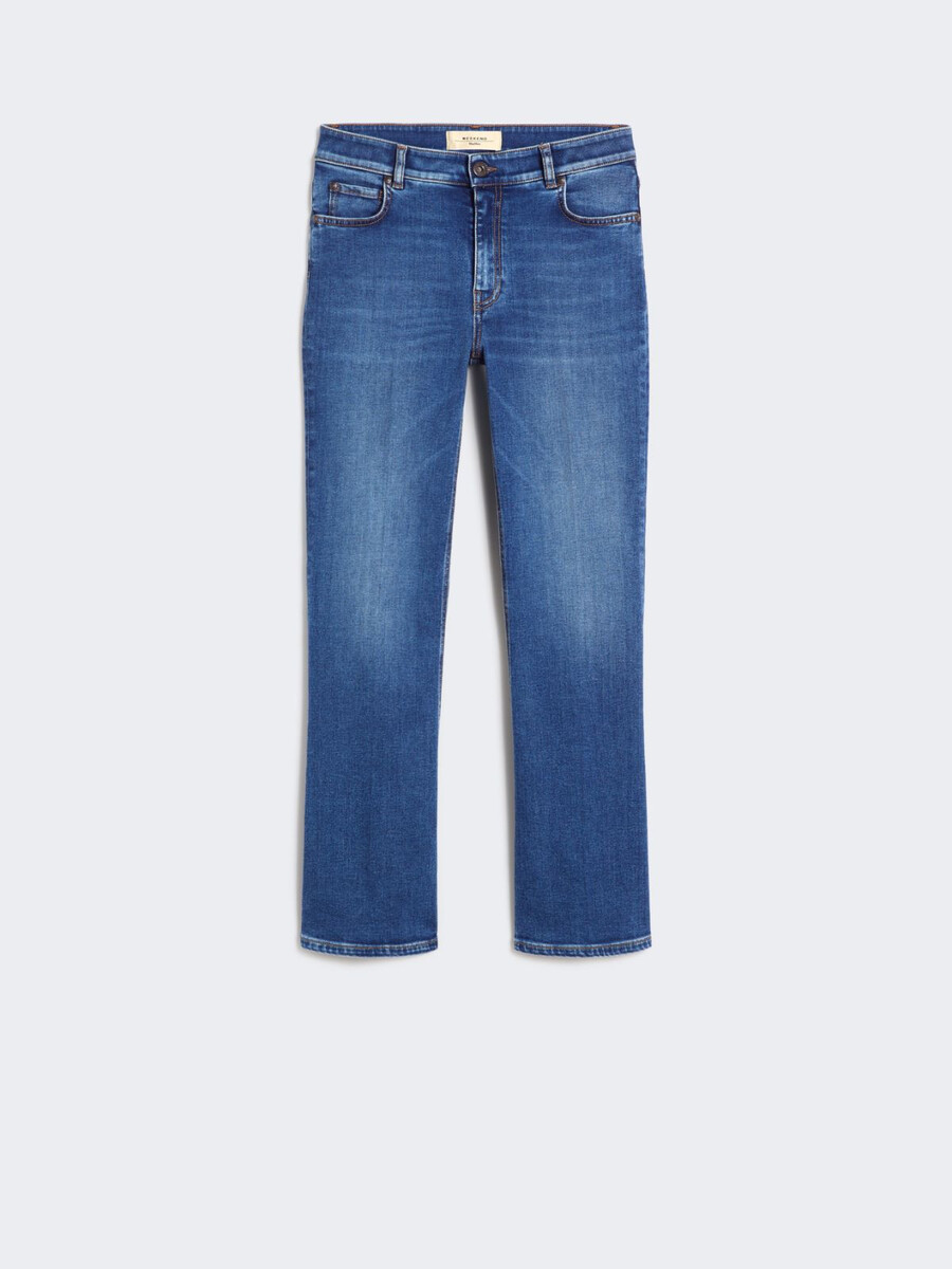 jean skinny en denim super stretch - marine