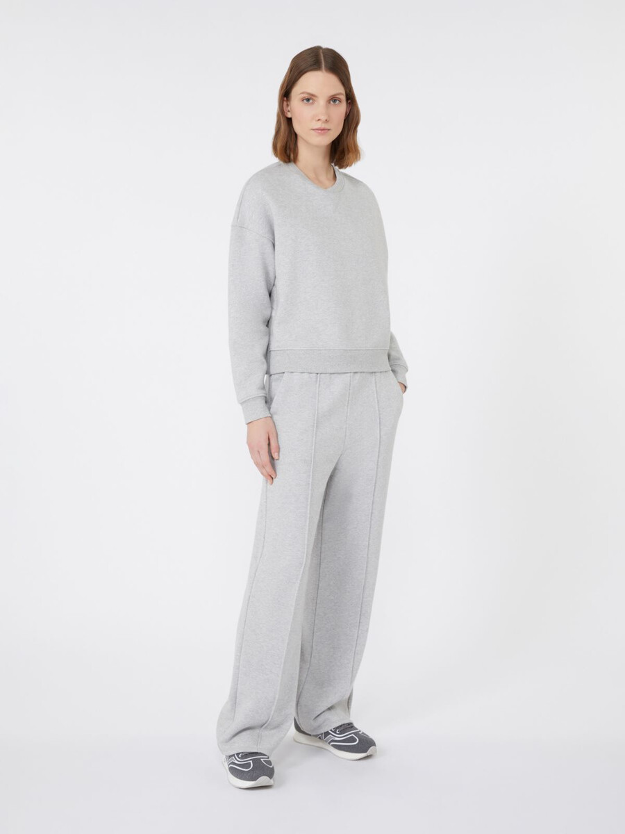 pantalon polaire - gris clair